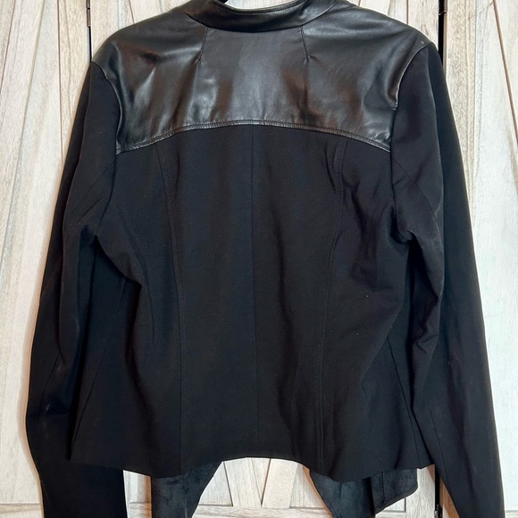 Faux leather/suede jacket by Denim & Co NWOT - Picture 4 of 4